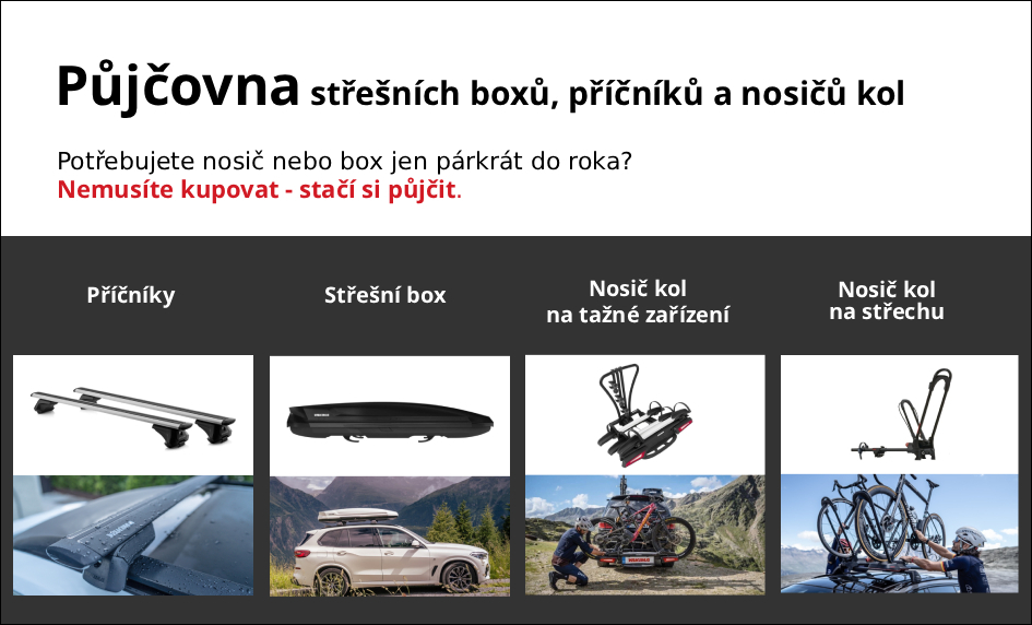 Pujcovna nosicu a boxu Praha